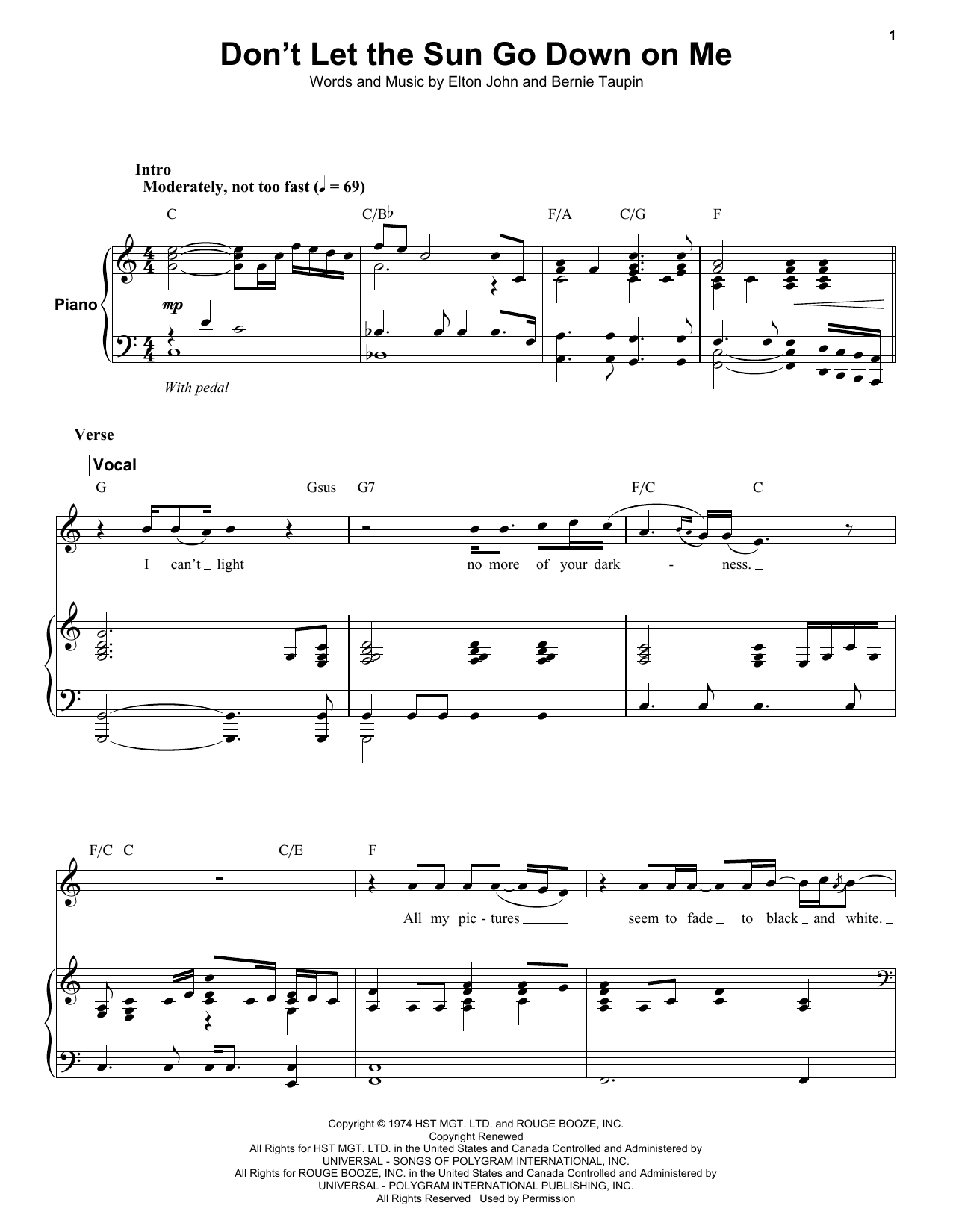 Product picture to:  Don't Let The Sun Go Down On Me - Elton John & George Michael