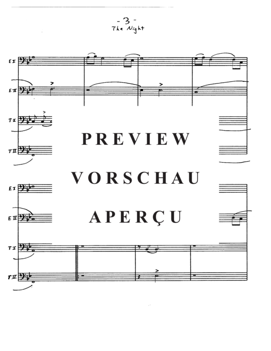 Product gallery: Page 5 of 21 The Night , , (Tuba Quartet EETTt)