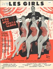 cover: Les Girls, Gene Kelly, Gesang, Gitarre, Klavier