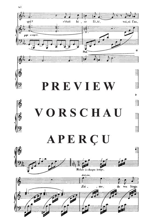 gallery: Chant d´Automne Op.5 No.1 , , (Gesang hoch + Klavier)