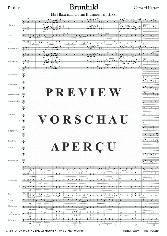 Product gallery: Page 6 of 11 Brunhild, , (large wind orchestra)