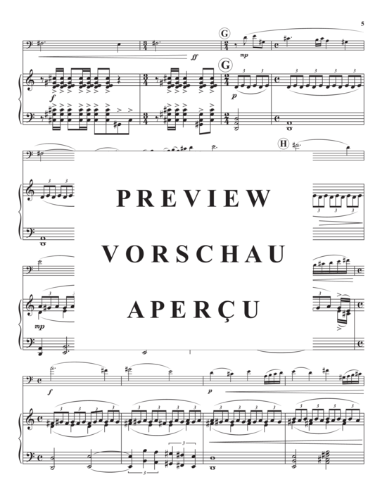 Product gallery: Page 7 of 21 Concerto for Euphonium , , (euphonium + piano)