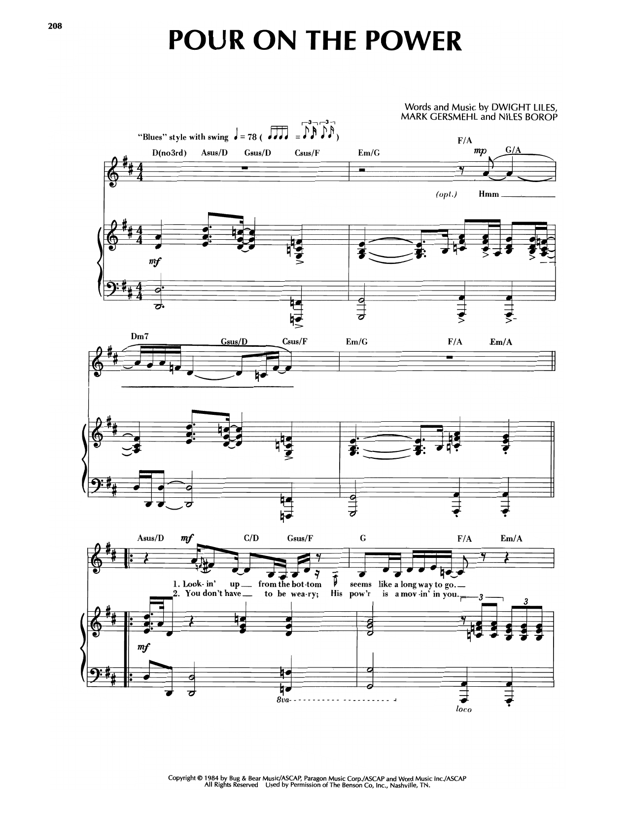 Produktgalerie: Seite 1 von 1 Pour On The Power, Sandi Patti, Gesang, Klavier