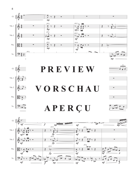 gallery: Millennium Visions , , (Klarinette und Streichquartett)