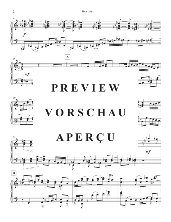Product gallery: Page 5 of 20 Toccata and Retro-Invention , , Piano Solo