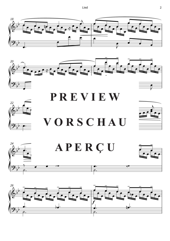 Produktgalerie: Seite 5 von 7 Lied - Nr. 2 aus Drei Klavierstücke op. 1 , , Klavier Solo