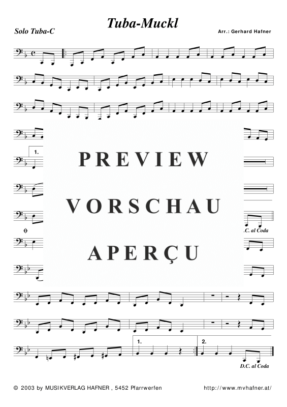 Produktgalerie: Seite 5 von 11 Tuba Muckl, , (Blechbläser Quintett)