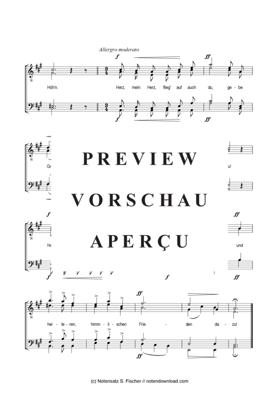 Product gallery: Page 3 of 3 Abendruhe , , (male choir)