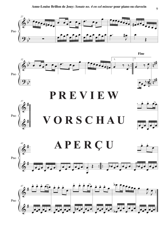 Product gallery: Page 10 of 11 Sonata no. 4 in g minor , Horvath, Nicolas, (Klavier/Cembalo Solo)