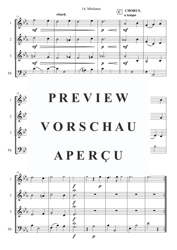Produktgalerie: Seite 3 von 10 Mistletoe, , Posaunenchor