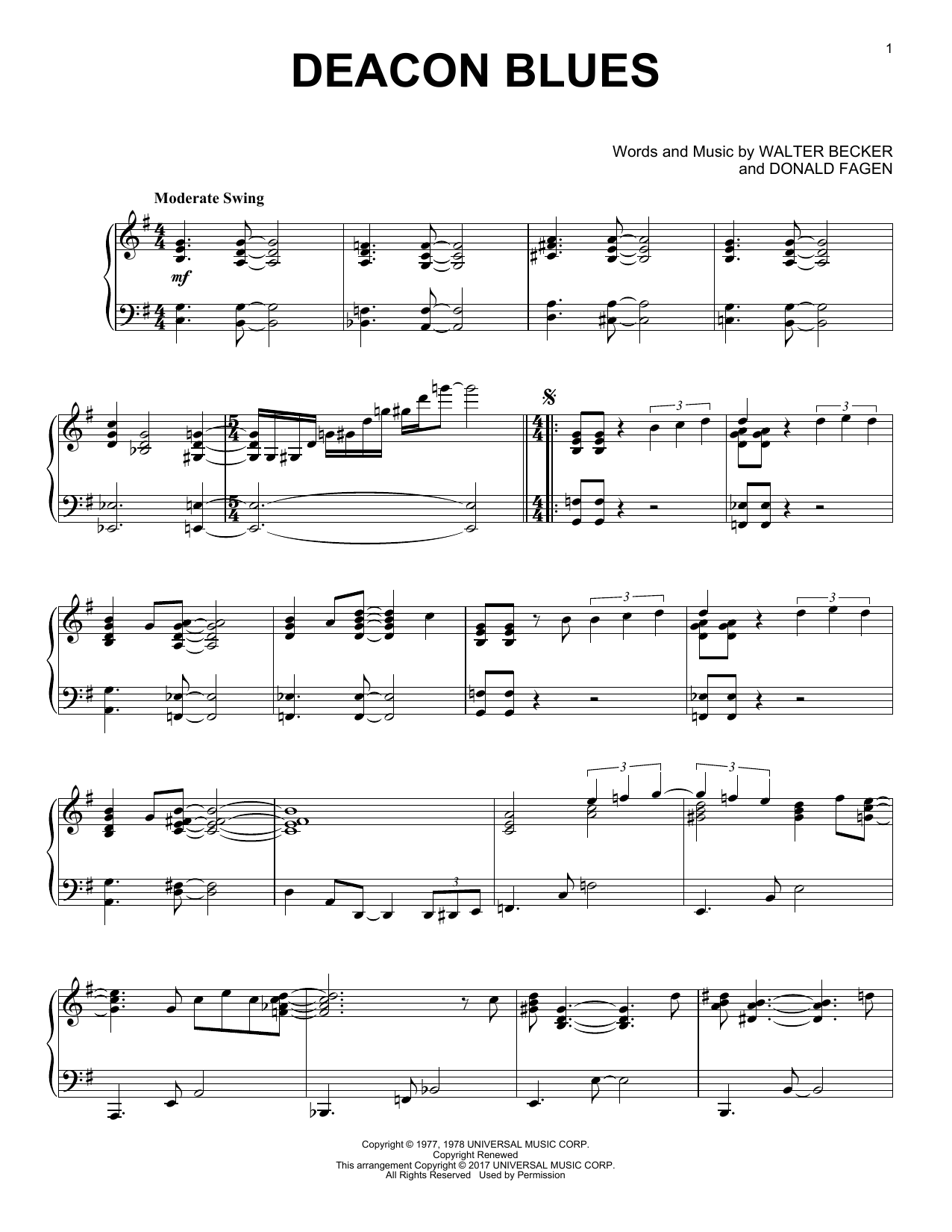 Produktbild zu: Deacon Blues