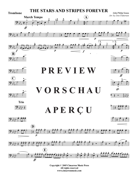 gallery: Stars & Stripes Forever , , (Blechbläserquintett)