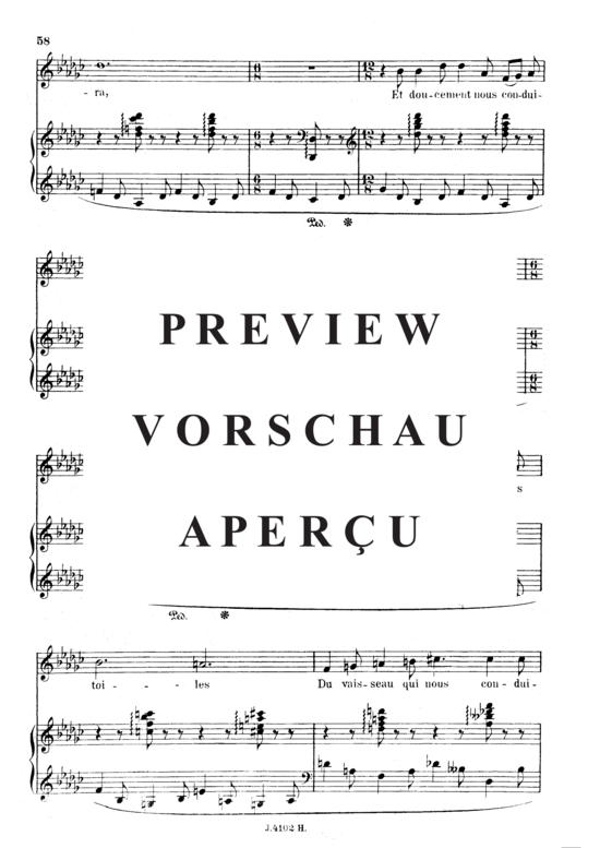 Product gallery: Page 4 of 7 Le pays des rêves Op.39 No.3, , Medium Voice and Piano