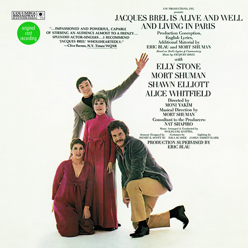 cover: Mathilde (from Jacques Brel Is Alive And Well And Living In Paris), Eric Blau