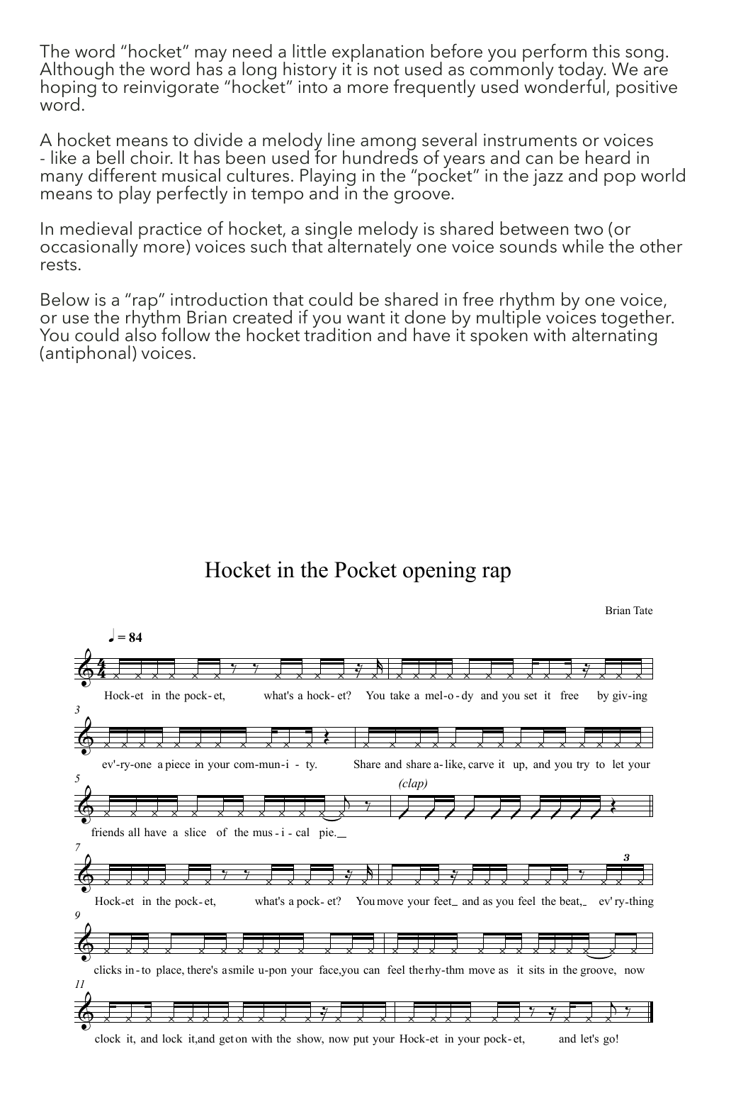 Produktbild zu: Hocket In The Pocket