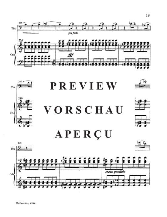 Produktgalerie: Seite 21 von 21 Brillenbass , , (Tuba + Percussion)