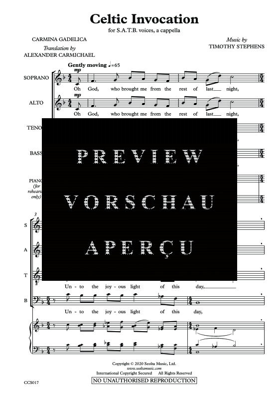 Produktgalerie: Seite 4 von 9 Celtic Invocation, , Gemischter Chor