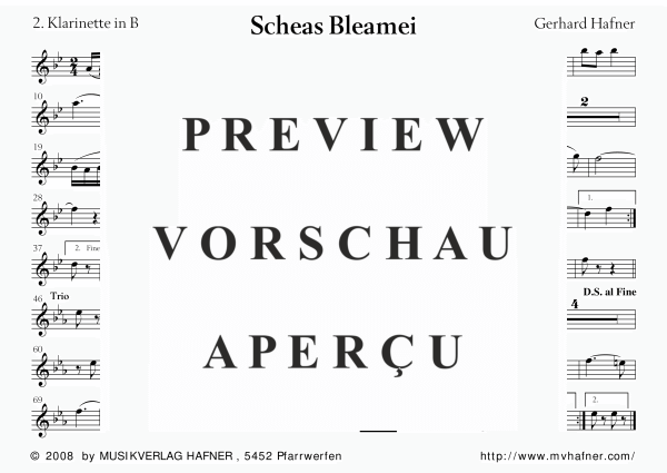Product gallery: Page 11 of 11 Scheas Bleamei, , (large wind orchestra)