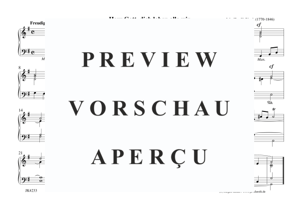 gallery: Herr Gott, dich loben alle wir, , Orgel Solo