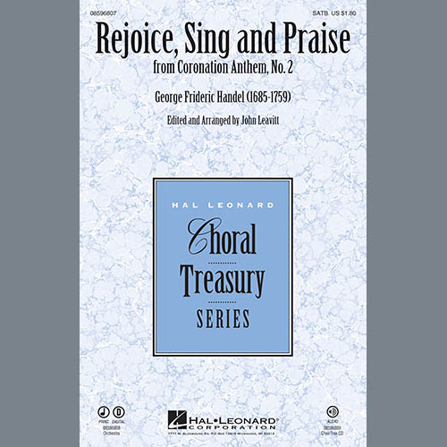 cover: Rejoice, Sing And Praise - Violin 2, John Leavitt, Chor