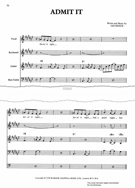 Product gallery: Page 1 of 1 Admit It, EMF