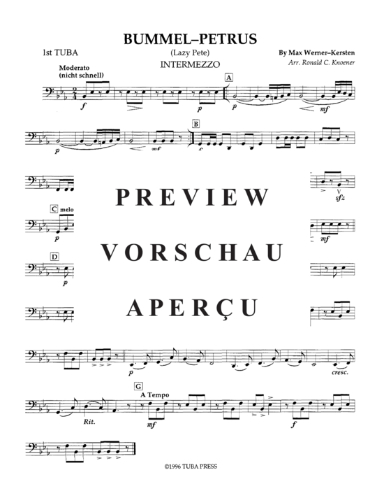 gallery: Bummel-Petrus (Lazy Pete) , ,  (Tuba Quartett EETT)