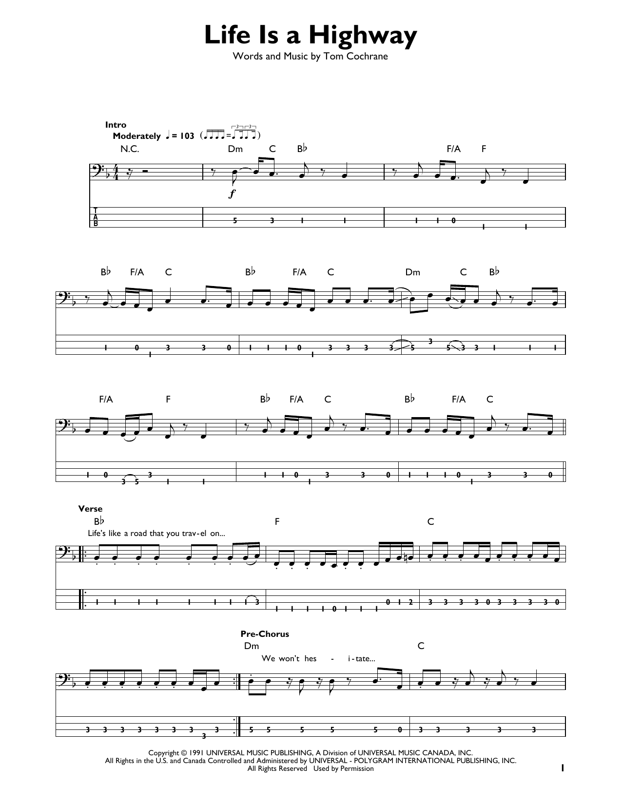 Product picture to: Life Is A Highway - Rascal Flatts