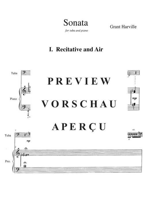Produktgalerie: Seite 5 von 21 Sonata , , (Tuba + Klavier)