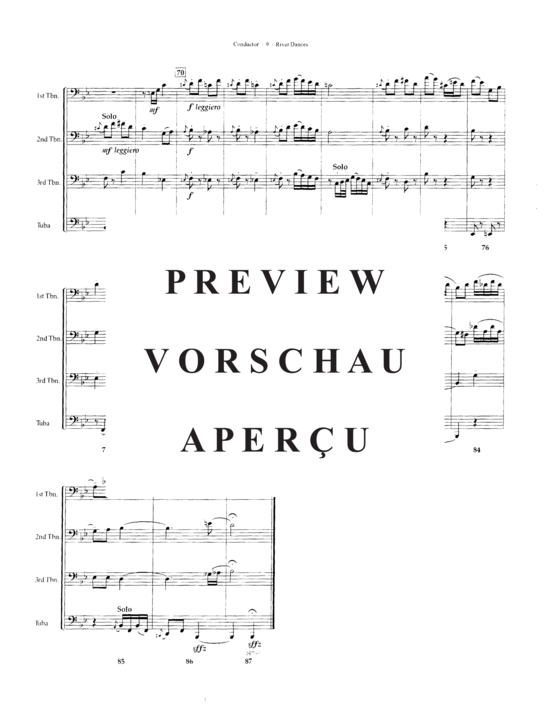 Product gallery: Page 13 of 27 River Songs , , (Tuba Quartet 3x Euphonium/Trombone + Tuba)