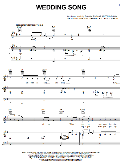 Product picture to: Wedding Song