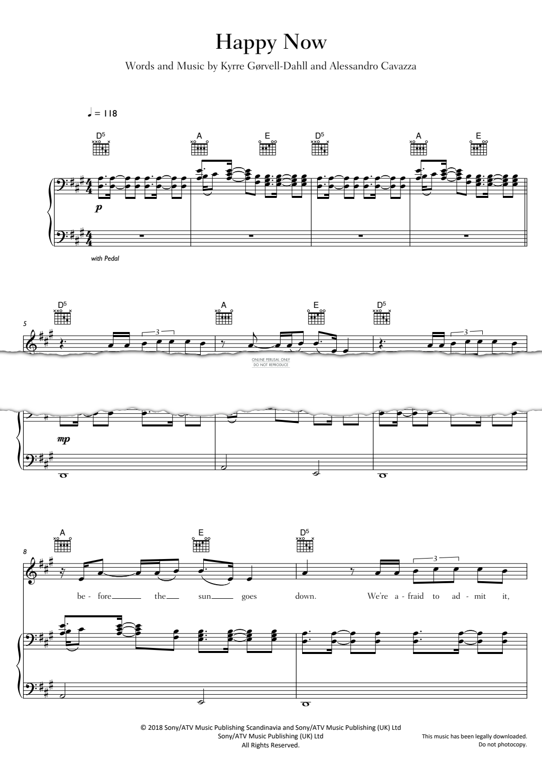 Product gallery: Page 1 of 1 Happy Now, Kygo