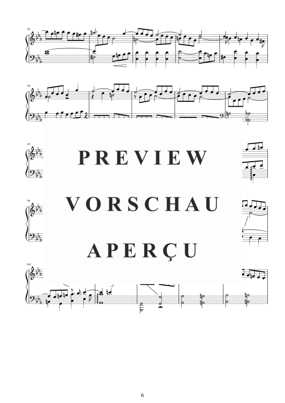 Produktgalerie: Seite 7 von 11 Fantasie und Fuge c-Moll BWV 537, , Klavier Solo