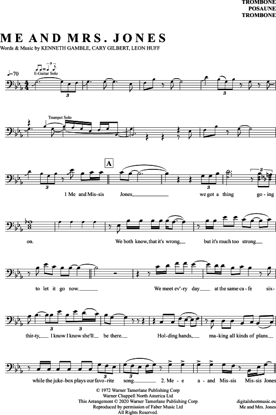 Product picture to: Me And Mrs Jones Billy Paul