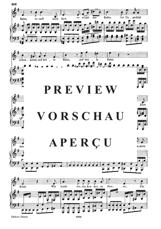 Product gallery: Page 3 of 13 Schiffers Scheidelied D.910, , Medium Voice and Piano