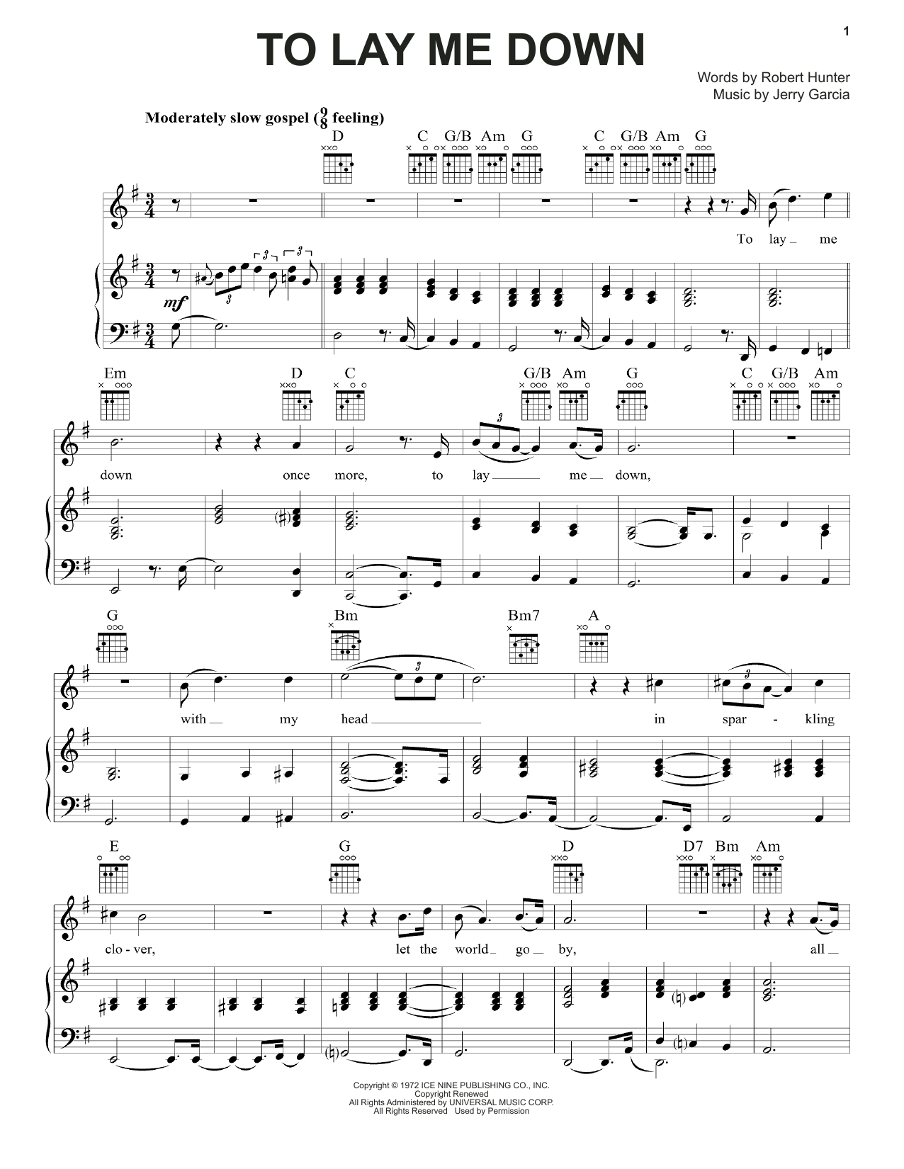 Produktbild zu: To Lay Me Down