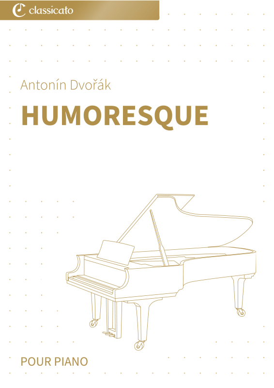Produktbild zu: Humoresque - op. 101 n° 7 - Version pour piano facile à jouer en fa majeurAntonín Dvorák