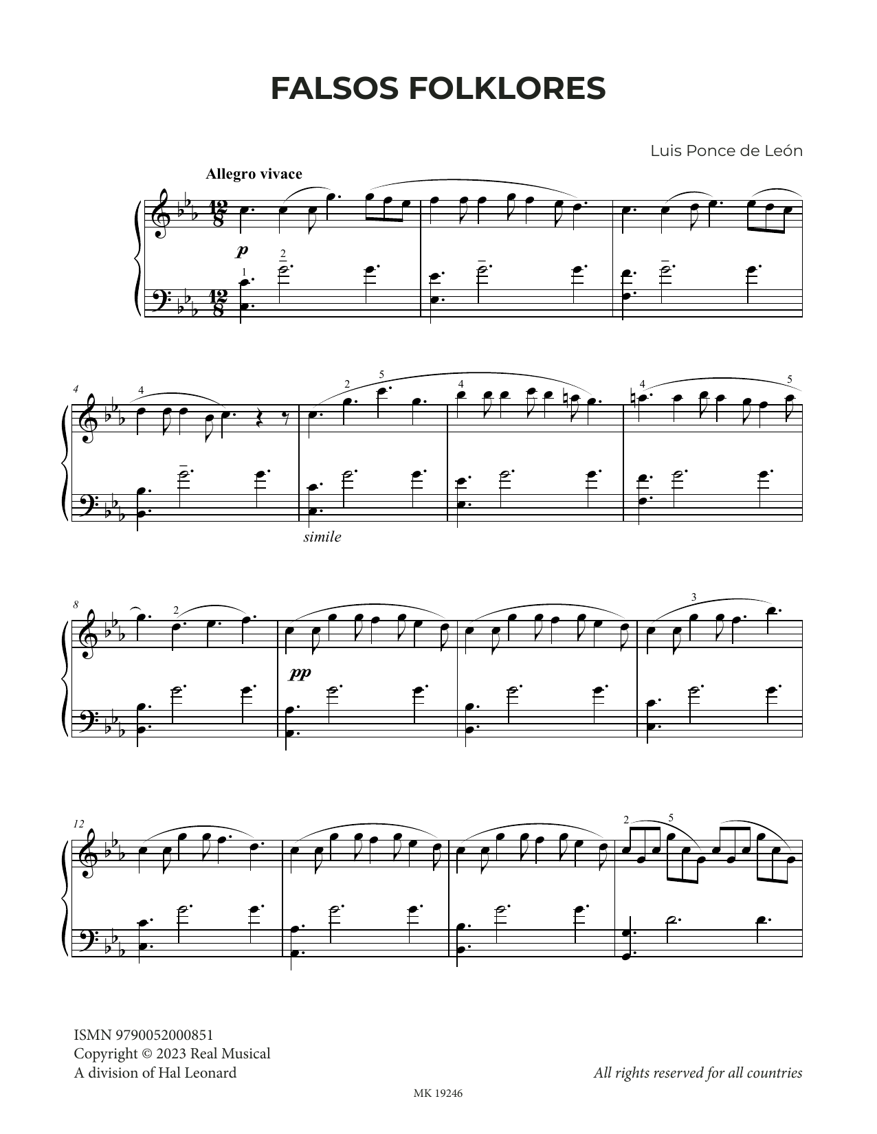Produktbild zu: Falsos Folklores