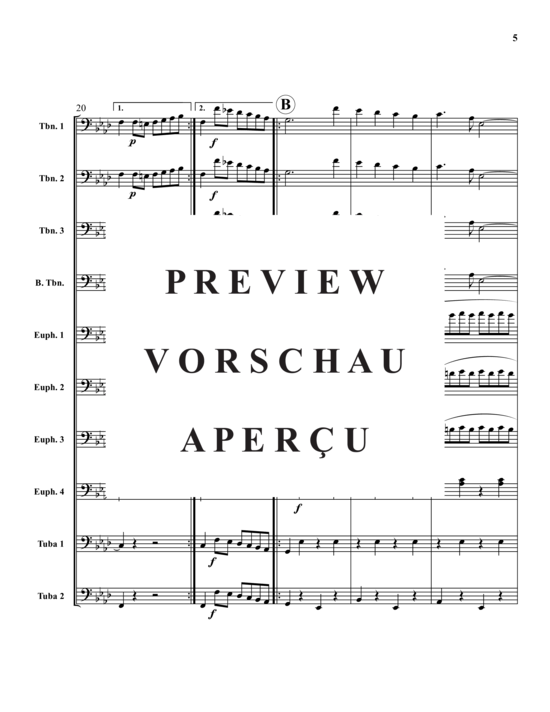 Product gallery: Page 6 of 21 Rolling Thunder , , (4x Posaune, 4x Bariton, 2x Tuba)