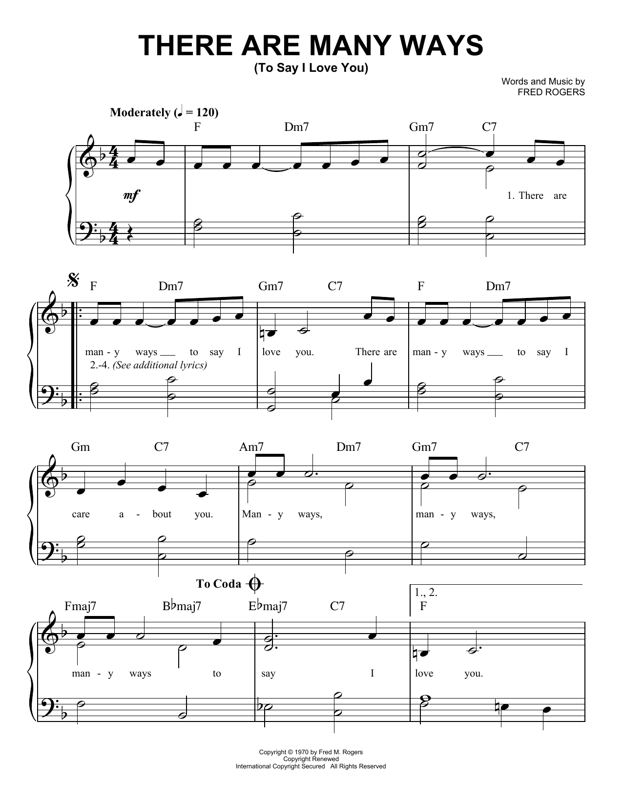 Produktbild zu: There Are Many Ways (To Say I Love You)