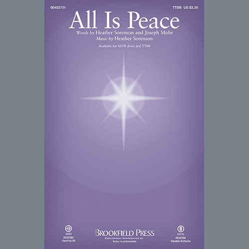 cover: All Is Peace, Heather Sorenson and Joseph Mohr, Chor