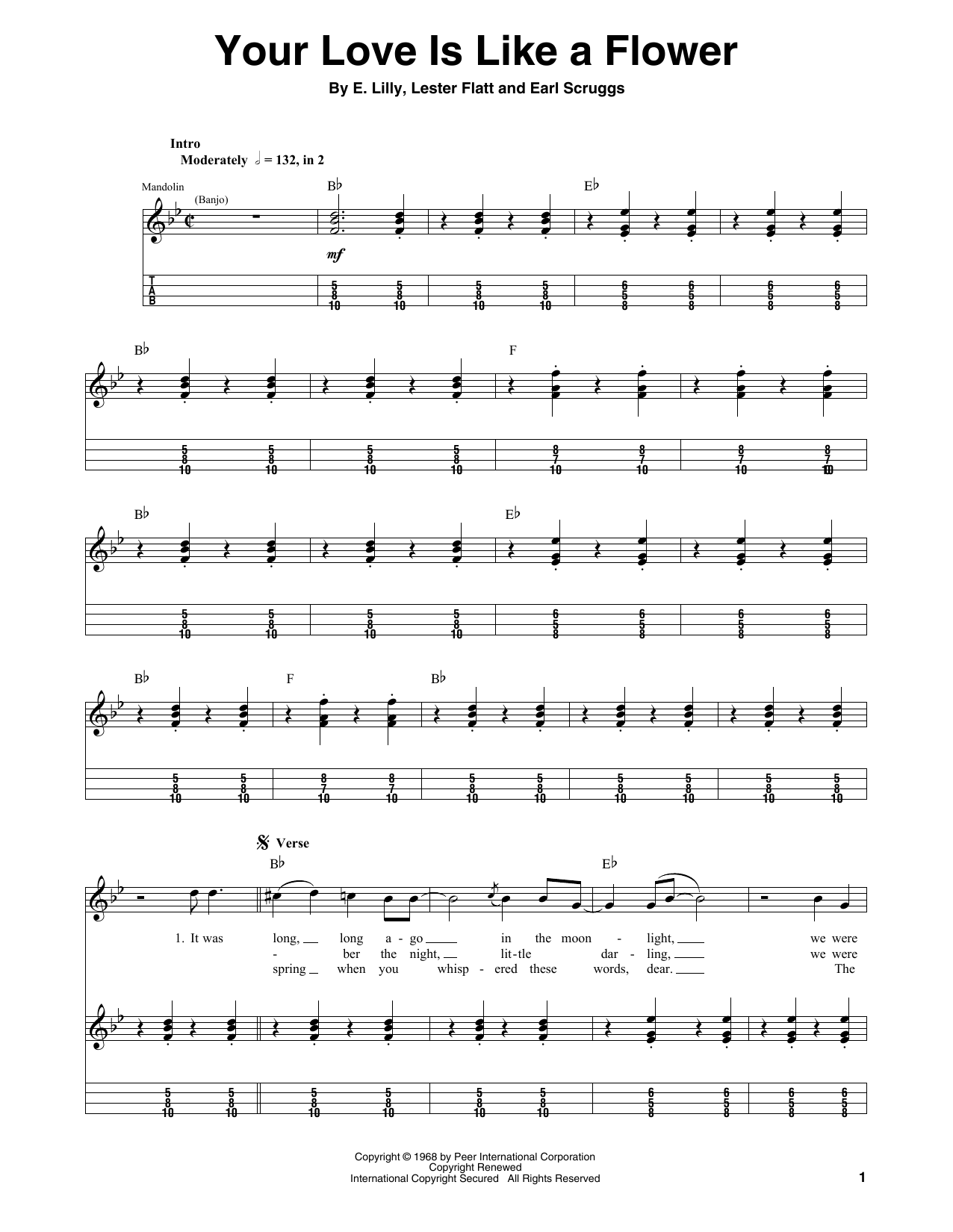 Produktgalerie: Seite 1 von 1 Your Love Is Like A Flower, Flatt & Scruggs