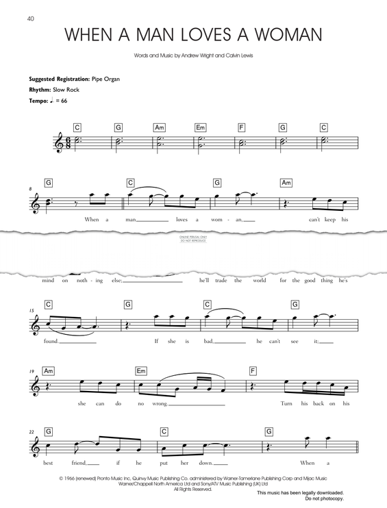 Produktgalerie: Seite 1 von 1 When A Man Loves A Woman, Percy Sledge, Gesang, Gitarre, Keyboard