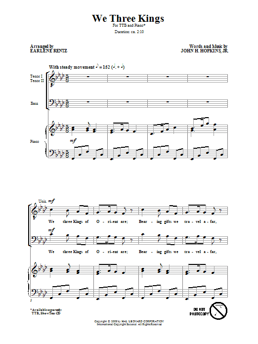 Produktbild zu: We Three Kings