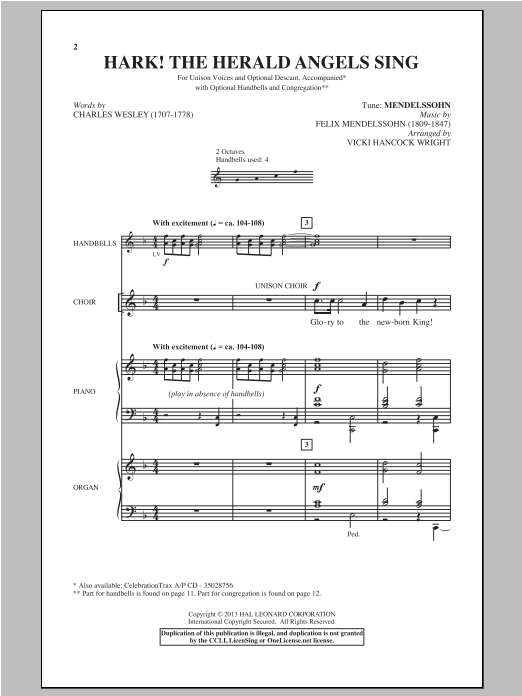 Product gallery: Page 1 of 1 Hark! The Herald Angels Sing, Vicki Hancock Wright