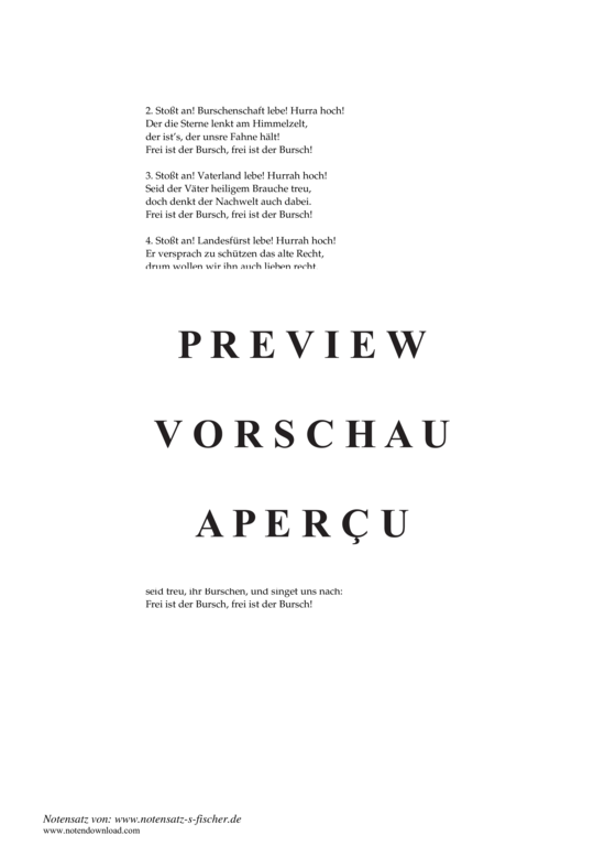 Product gallery: Page 3 of 3 Stoßt an, Leipzig soll leben , , Piano and Voice