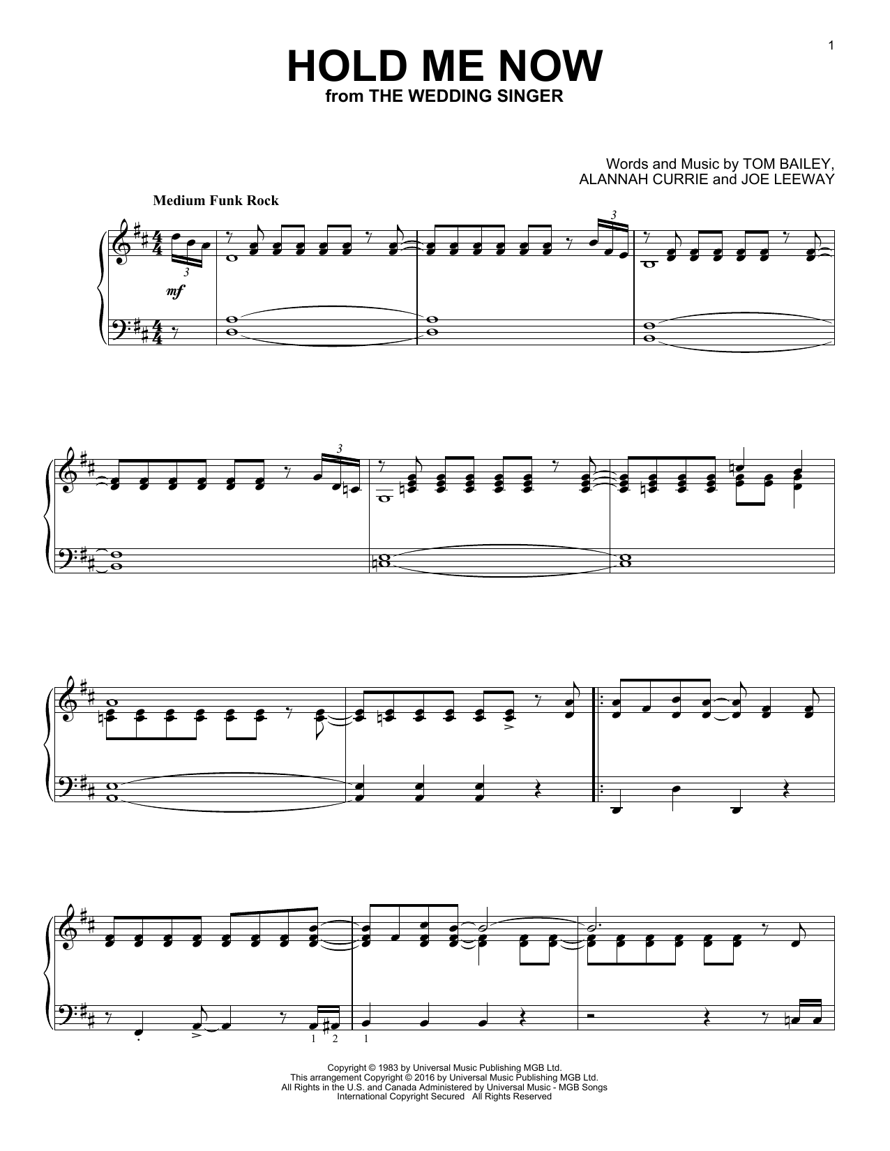 Product gallery: Page 1 of 1 Hold Me Now, Thompson Twins