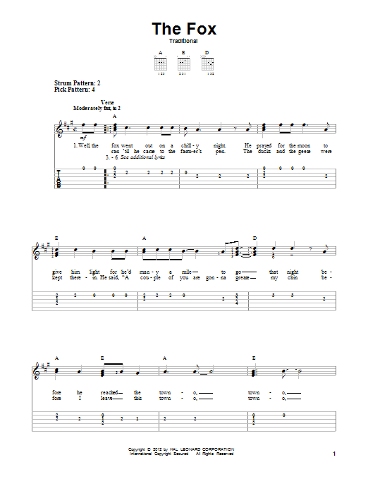 Product gallery: Page 1 of 1 The Fox, Traditional