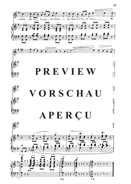 Product gallery: Page 5 of 5 Aubade Op.6 No.1, , High Voice and Piano