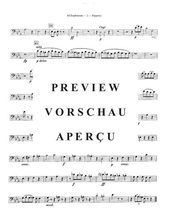 Produktgalerie: Seite 20 von 21 Puppetry , , (Tuba Ensemble EEEETT)