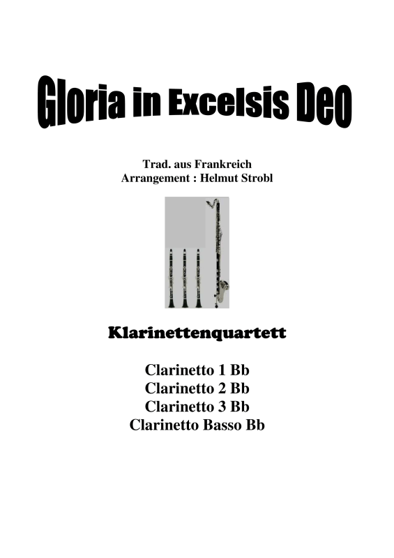 Produktbild zu: Gloria in Excelsis Deo